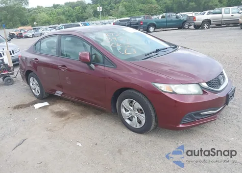 2013 Honda Civic Lx from USA, damaged, VIN 2HGFB2F51DH528023
